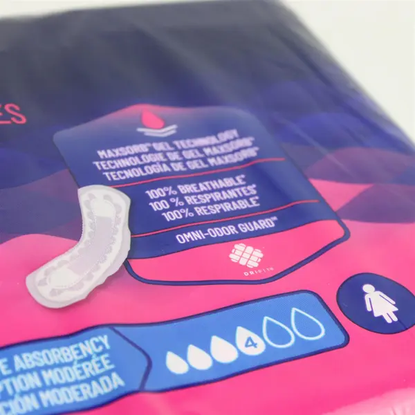 Prevail Daily Pads Regular Level 4 Absorbency Pack of 20