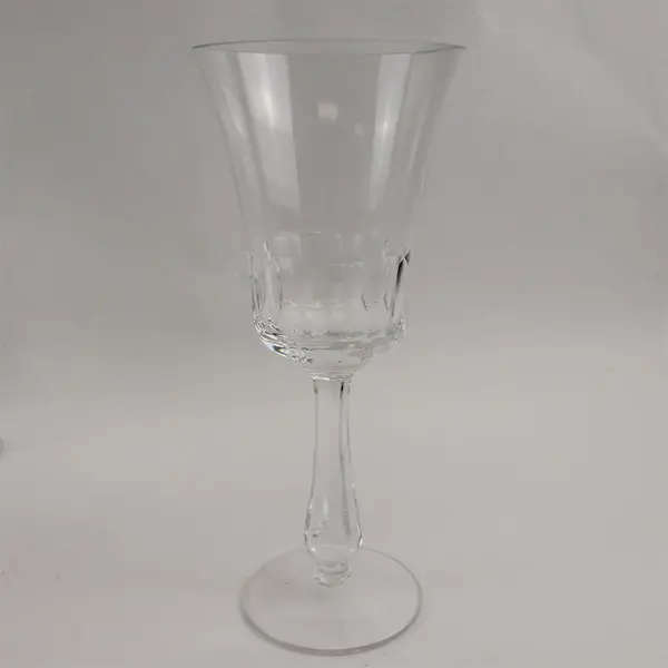 Set of 5 Vintage 60s Fostoria Georgian Crystal Stemmed Water Goblet