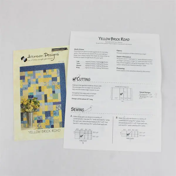 Lot of 3 Sewing Patterns Sandra Kintz Redwork Atkinson Quilting