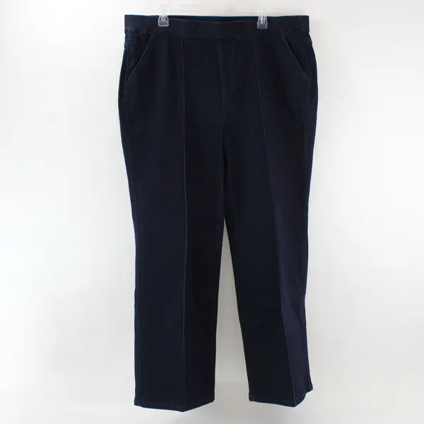 Isaac Mizrahi Live! Jeans Divine Denim A546071 Dark Wash Plus Size 20W