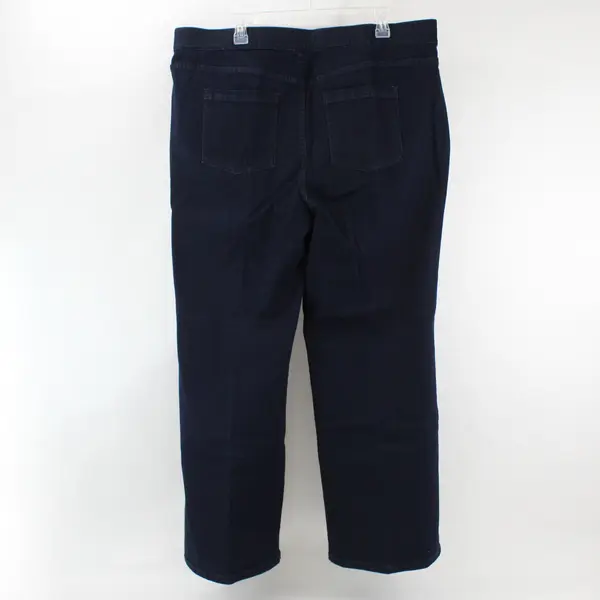 Isaac Mizrahi Live! Jeans Divine Denim A546071 Dark Wash Plus Size 20W