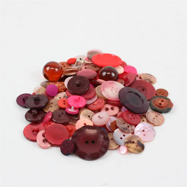 Lot of Assorted Buttons Mixed Sewing Crafting Pre-Owned