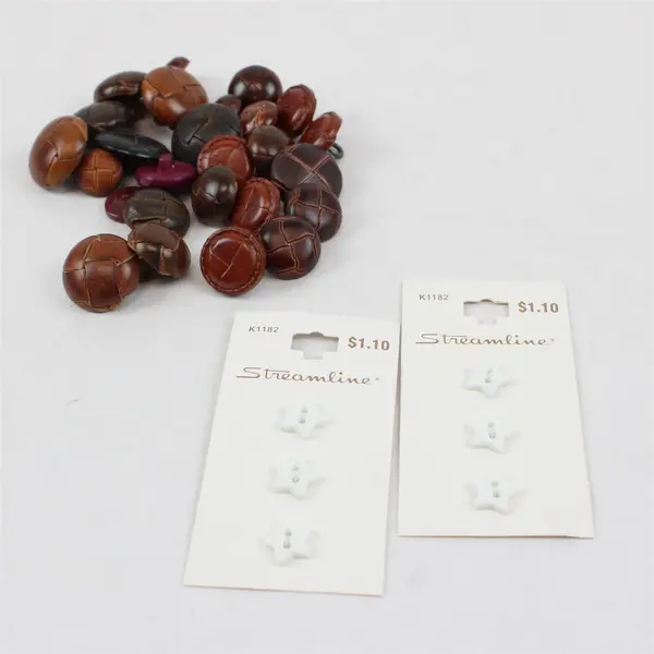 Streamline Assorted Buttons Mixed Lot Sewing Craft Repair