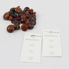 Streamline Assorted Buttons Mixed Lot Sewing Craft Repair