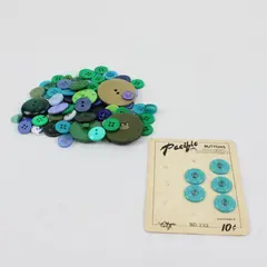 Lot of Assorted Buttons Sewing Craft Mixed Lot
