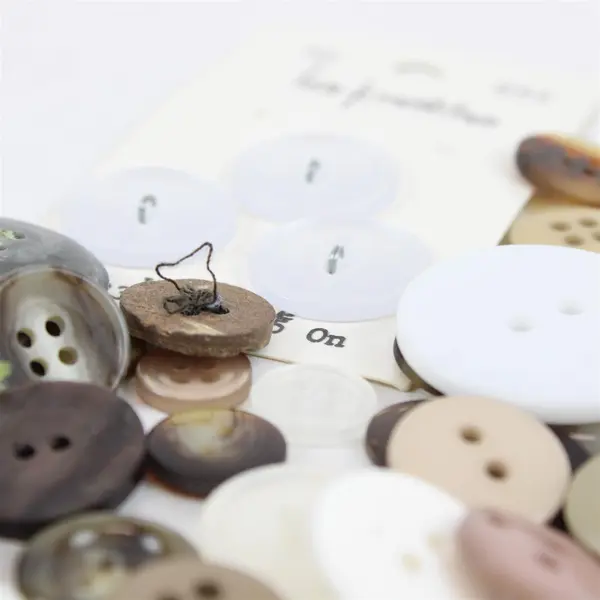 Lot of Assorted Buttons Mixed Lot Used Sewing Crafting