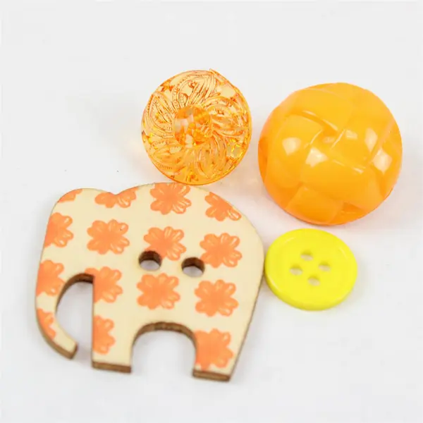 Lot of Assorted Used Sewing & Craft Buttons Mixed Lot
