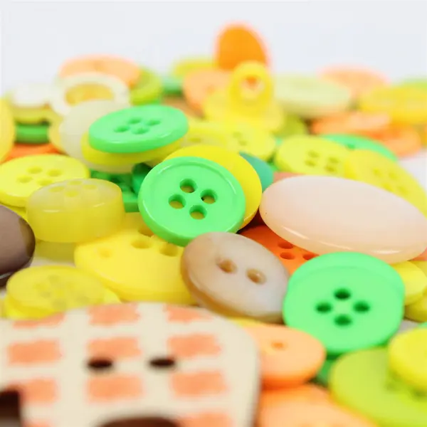 Lot of Assorted Used Sewing & Craft Buttons Mixed Lot