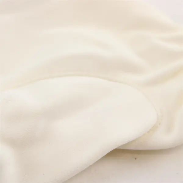 Miss Aris White Stretch Nylon Gloves Faux Pearls