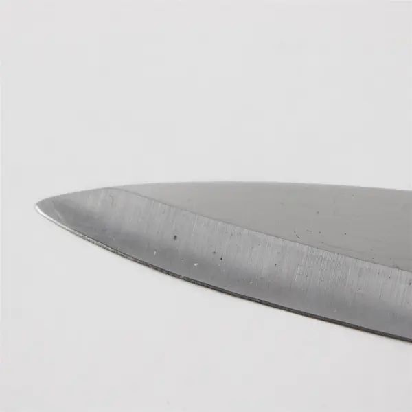 Vintage Japanese KitchenDelite 9in Stainless Steel Kitchen Knife Wood Handle