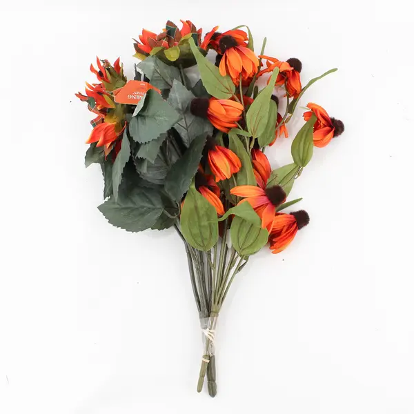 Lot of 3 Blooming Autumn Artificial Bouquets Indoor Floral Decor
