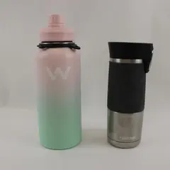 Lot of 2 Werewolves 32oz Insulated Water Bottle Contigo Coffee Tumbler