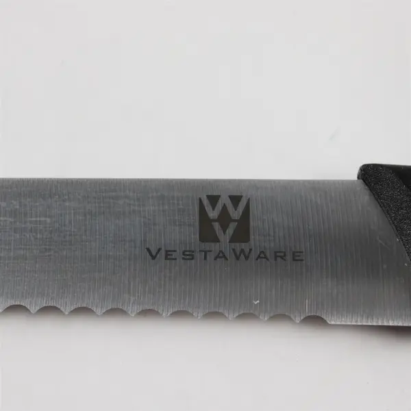 Vestaware 8" Bread Knife Stainless Steel Serrated Blade