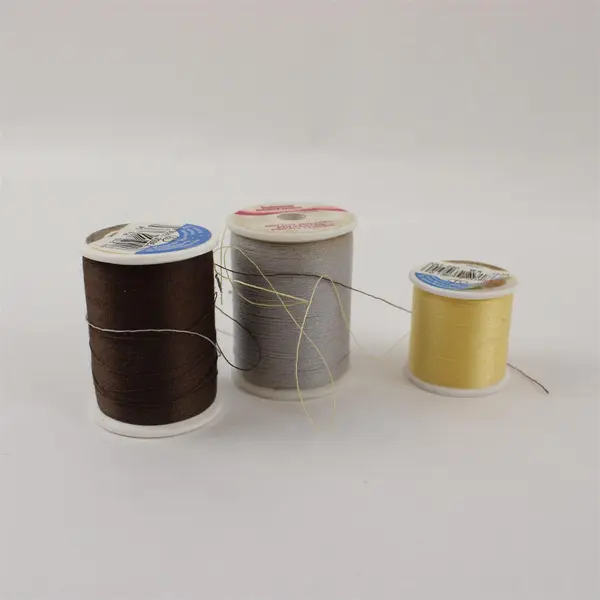 Lot of 9 Assorted Color Sewing Thread Spools Pre-Owned