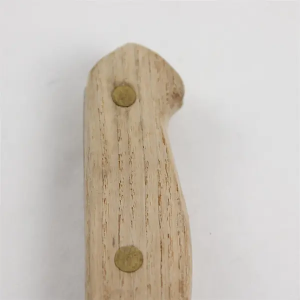 Set of 3 Farberware Serrated Steak Knives with Light Wood Handle