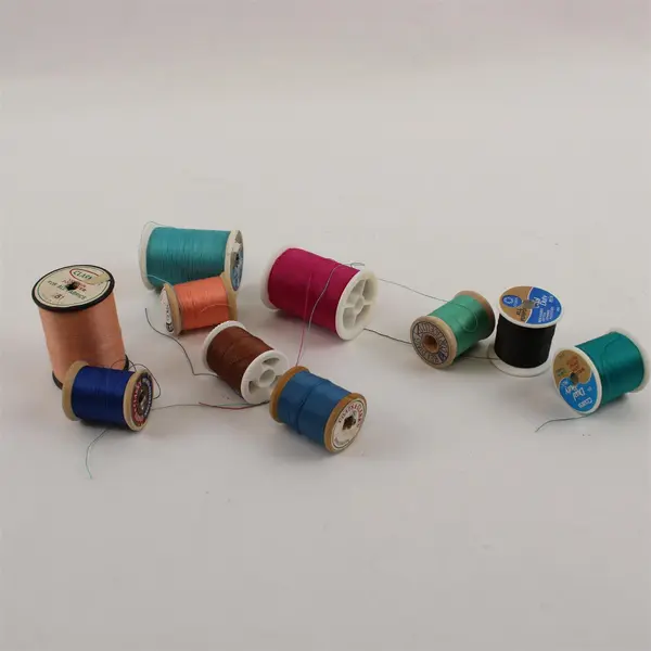 Lot of 10 Assorted Color Sewing Thread Spools