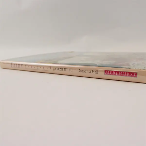 Fairy Tales in Cross Stitch Dorothea Hall 1992 UK Import HC Dust Jacket