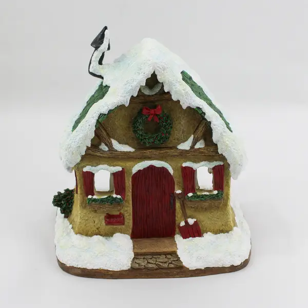 2002 PIPKA Merry Mice "Mouse House" Christmas Decoration Figurine W/Box 40015