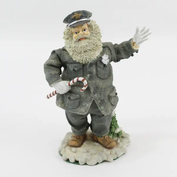 1991 Hamilton Gifts Professional Santa The Policeman Limited Ed 960136 