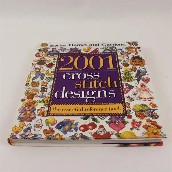 Better Homes & Gardens 2001 Cross Stitch Designs Reference Book 1999 HC DJ