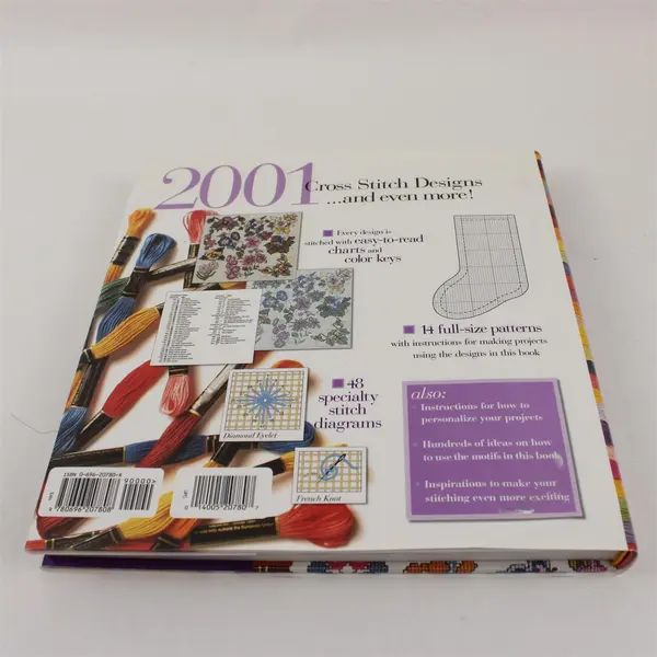 Better Homes & Gardens 2001 Cross Stitch Designs Reference Book 1999 HC DJ