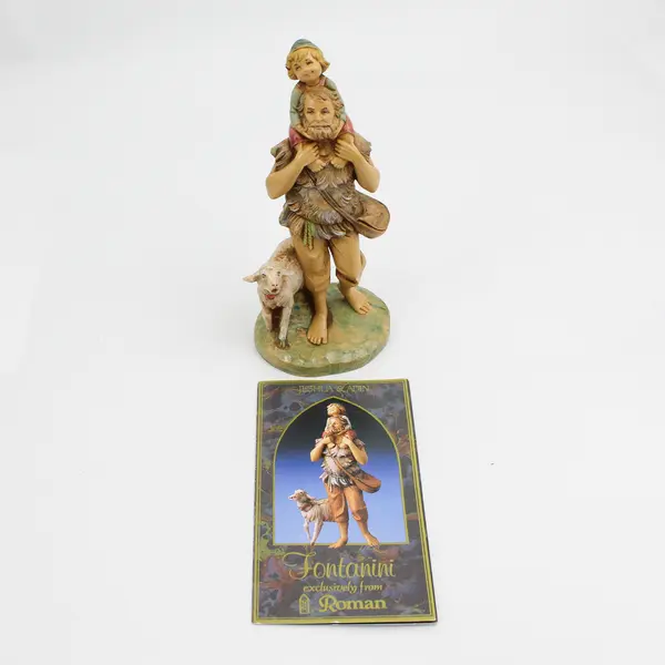 1991 Roman Fontanini Nativity Figurine Set With Booklets