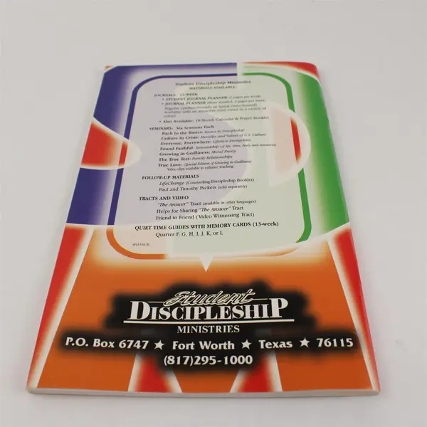 My Quiet Time Daily Devotional Guides Series L 1998 PB Student Discipleship