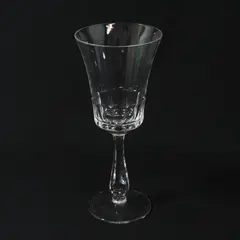 Fostoria Georgian (Stem 6097) Pattern Clear Glass Water Goblet 8.75" Tall