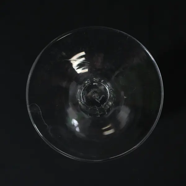 Fostoria Georgian (Stem 6097) Pattern Clear Glass Water Goblet 8.75" Tall