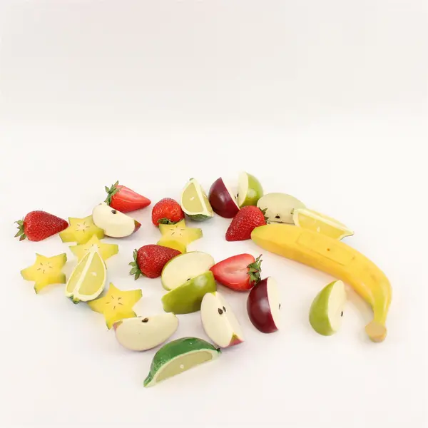 Mixed Faux Fruit Lot DIY Craft Home Decor Strawberries Banana Assorted