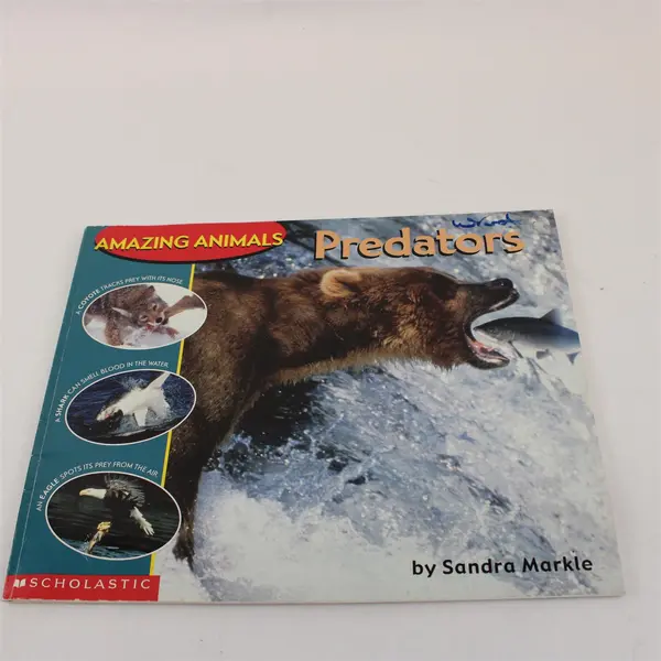 Amazing Animals Predators by Sandra Markle 2003 Scholastic Inc Paperback