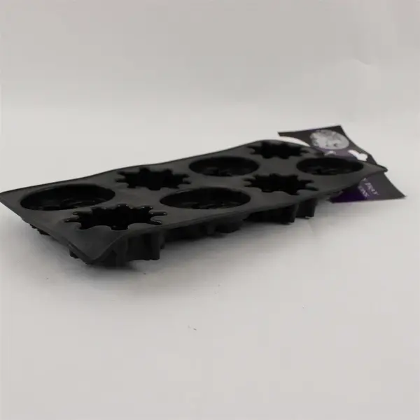 Lot of 2 Spooky Halloween Spider and Web Ice Cube Trays NWT