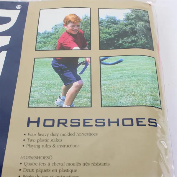NEW Vintage Spalding 6-Piece Horseshoe Game