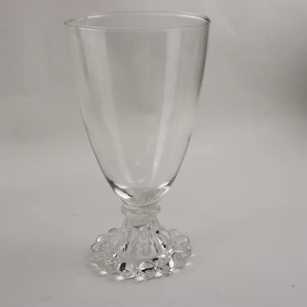 Lot Of 5 Anchor Hocking Berwick-Boopie-Clear Pattern Water Goblet 5.5" Tall