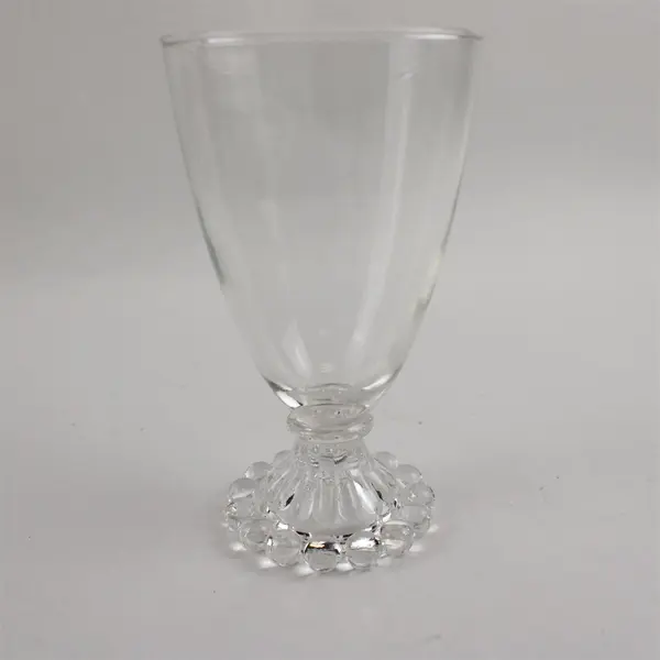Lot Of 6 Anchor Hocking Berwick-Boopie-Clear Pattern Water Goblet 5.5" Tall