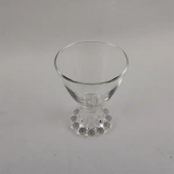 Lot Of 4 Anchor Hocking Berwick-Boopie-Clear Pattern Liquor Cocktail 4" Tall