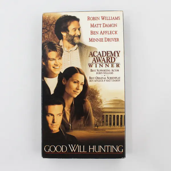 Good Will Hunting VHS Movie 1997, #13559 Robin Williams, Matt Damon, Ben Affleck