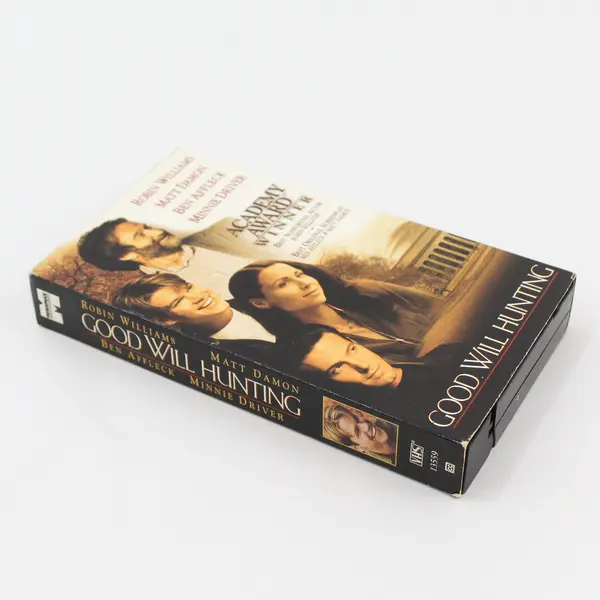 Good Will Hunting VHS Movie 1997, #13559 Robin Williams, Matt Damon, Ben Affleck