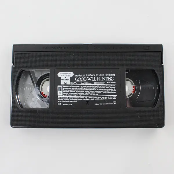 Good Will Hunting VHS Movie 1997, #13559 Robin Williams, Matt Damon, Ben Affleck