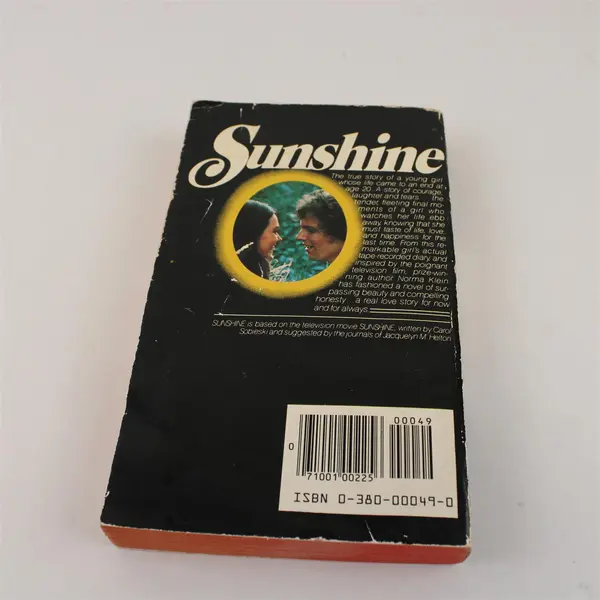 Sunshine Norma Klein 1974 Paperback Avon
