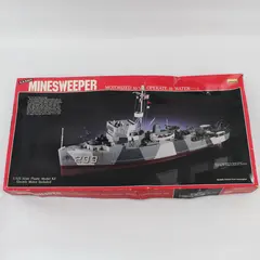 1987 Lindberg U.S. Navy Minesweeper Motorized Military Ship 1/125 Model Kit 761