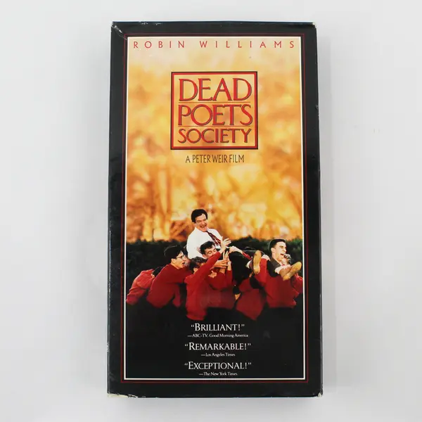 Dead Poets Society VHS , 1995, #947 Robin Williams 