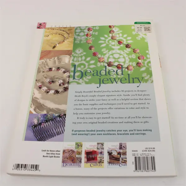 Simply Beautiful Beaded Jewelry by Heidi Boyd 50 Quick & Easy Projects 2006 PB