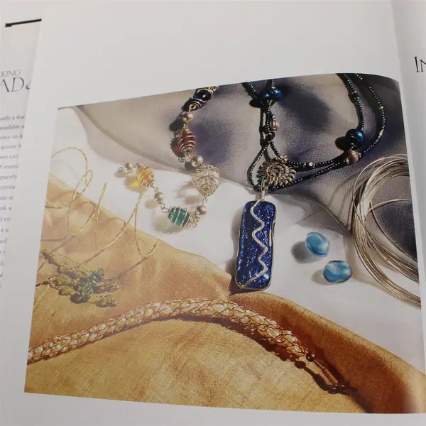 Making Bead & Wire Jewelry Simple Techniques Dawn Cusick 2000 Hardcover DJ