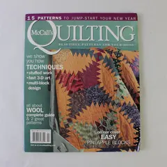 McCall's Quilting Magazine Feb. 2006, Beautiful Patterns for your Home 