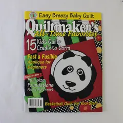 Quiltmaker’s All Time Favorites Magazine Winter 2005, Panda on cover 