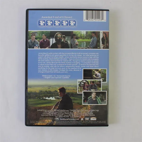 Changing Hearts 2012 DVD