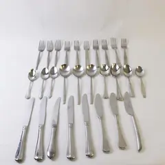 Mixed Lot of Silverware - 10 Forks, 10 Spoons, 8 Knives