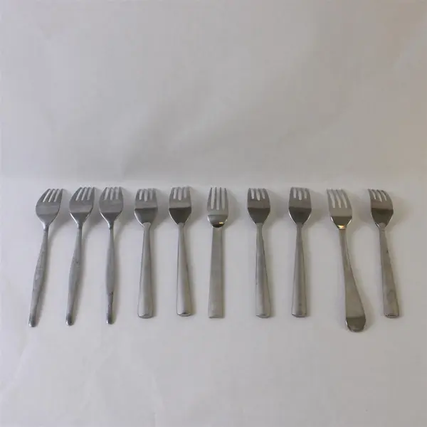 Mixed Lot of Silverware - 10 Forks, 10 Spoons, 8 Knives