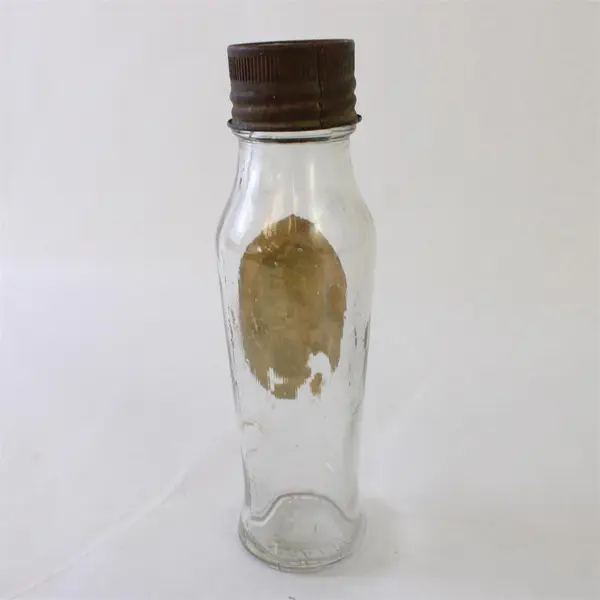 Vintage Van Camp's Packing Co Glass Salad Dressing Bottle 7 fl oz